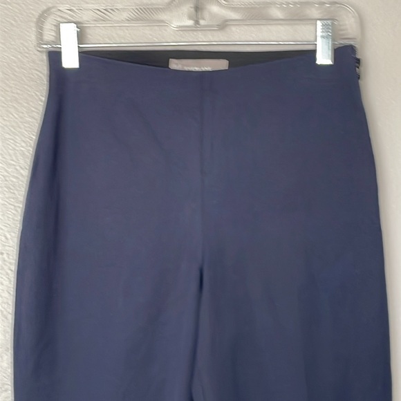 Everlane Curvy Side-Zip Stretch Ankle Pant Slim Stretch Blue Size 2 - Picture 3 of 12